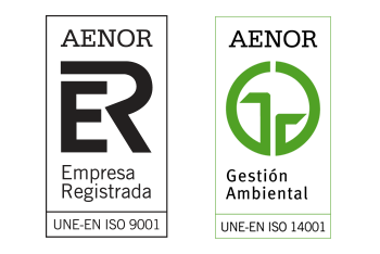 Logotipos AENOR 9001 y 14001 Logotipos AENOR 9001 y 14001